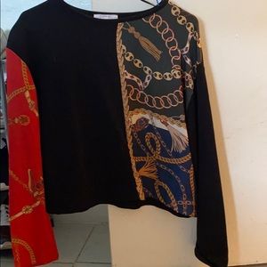 ZARA long sleeve top/sweater